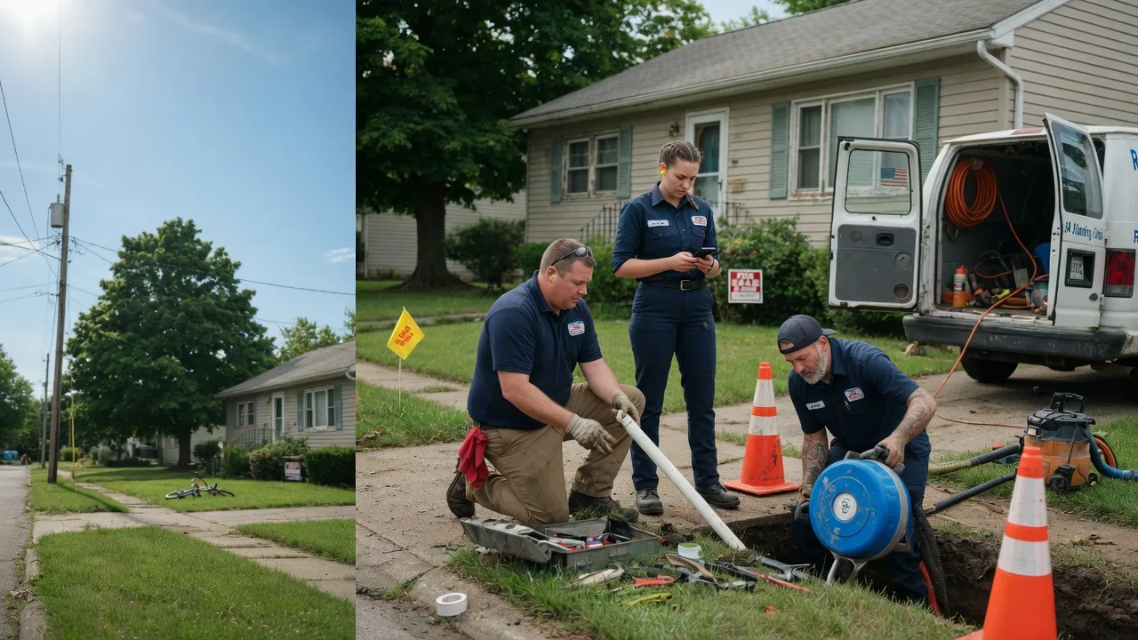 Sewer Line Repair in Hettick, IL near me